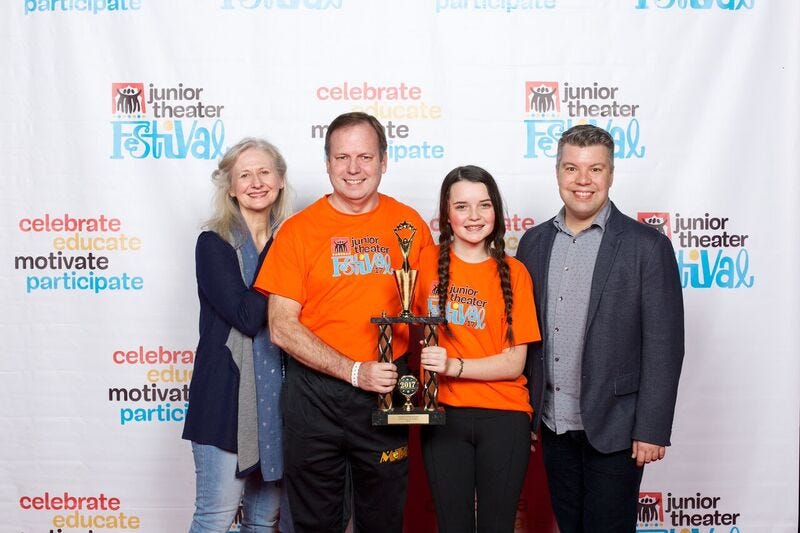 Local students win national awards at 2017 Junior Theater Festival by