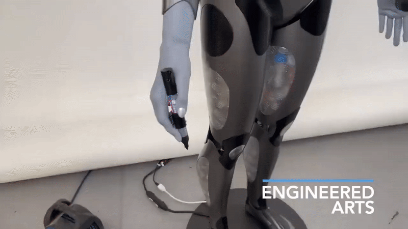 Robots Equipped with AI Can Now Draw: Meet Ameca, the Most Advanced Humanoid Robot