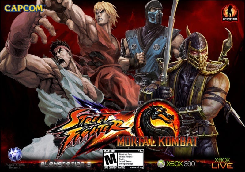 Capcom: Making Street Fighter vs. Mortal Kombat Not As Easy as It