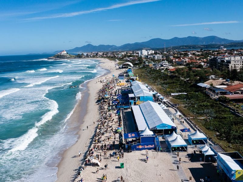 Saquarema during the Wsl CT | Photo: World Surf League