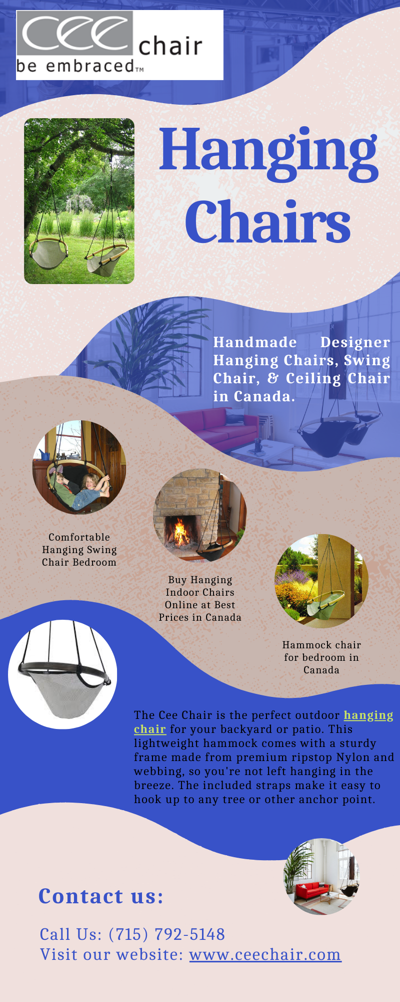 Hanging Chairs — Ceechair Cee Chair Medium