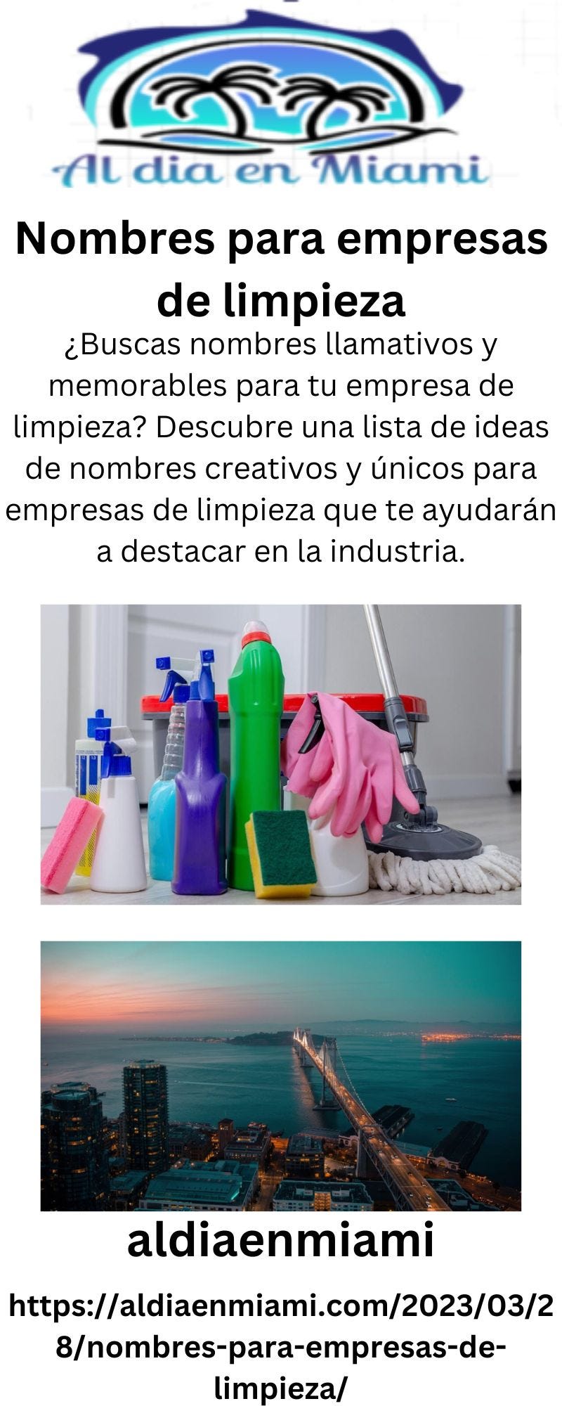 Nombres para empresas de limpieza - aldiaenmiami - Medium