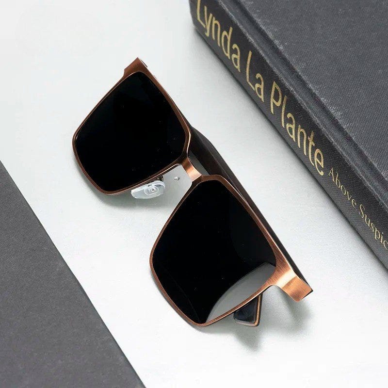 JR Polarized Sunglasses Vintage Design Justrichh Medium