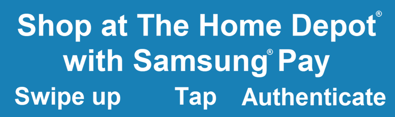 How to use Samsung Pay at Home Depot by HammerZen Medium