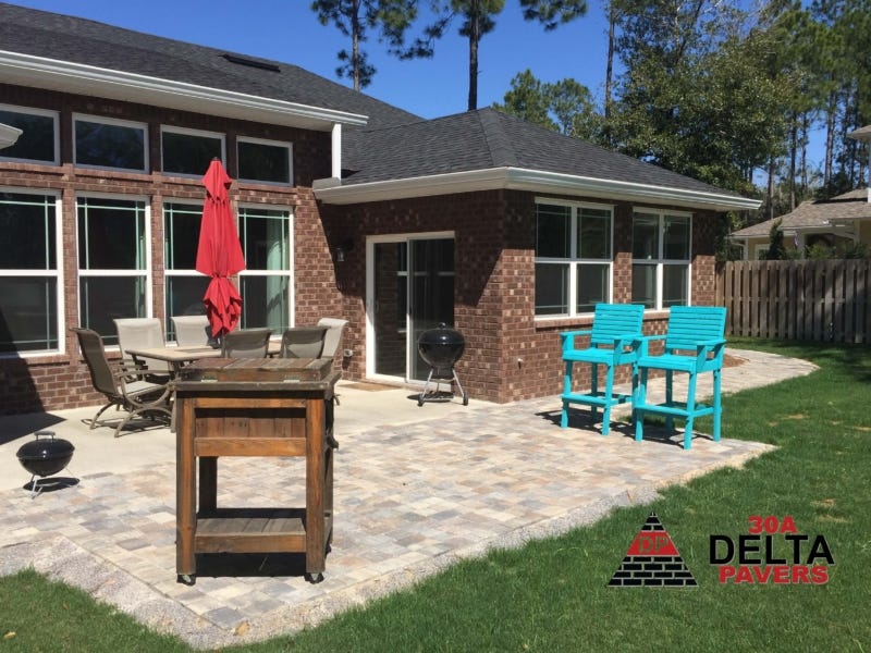 Paver Driveway Design Ideas for Coastal 30A Florida Homes