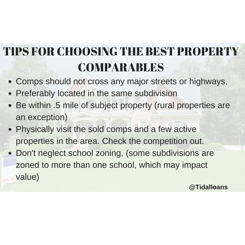 Top 7 TIPS FOR CHOOSING THE BEST PROPERTY MLS COMPS! by Tidal Loans