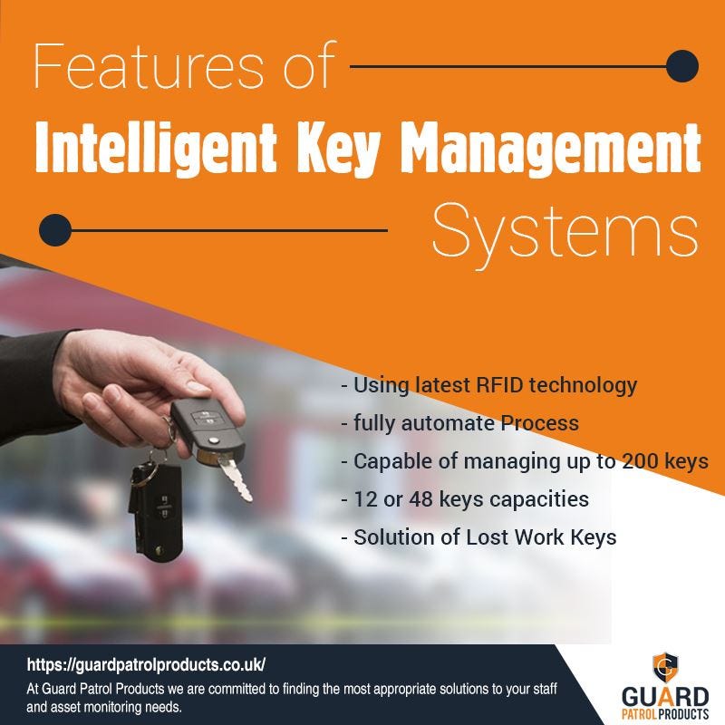 Top 7 features of key Management Systems by Guard Patrol Products