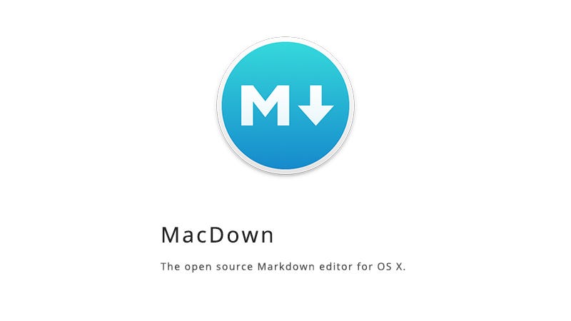 MacDown: The open source Markdown editor for macOS