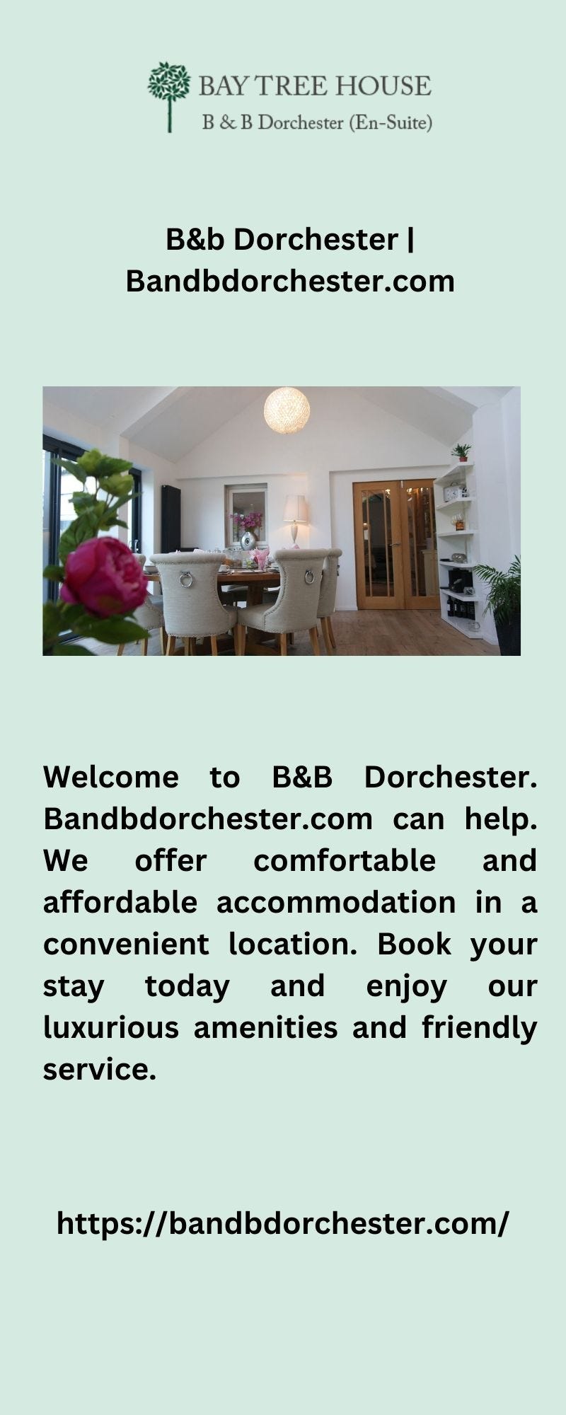 B&b Dorchester | Bandbdorchester.com - Businessapp - Medium