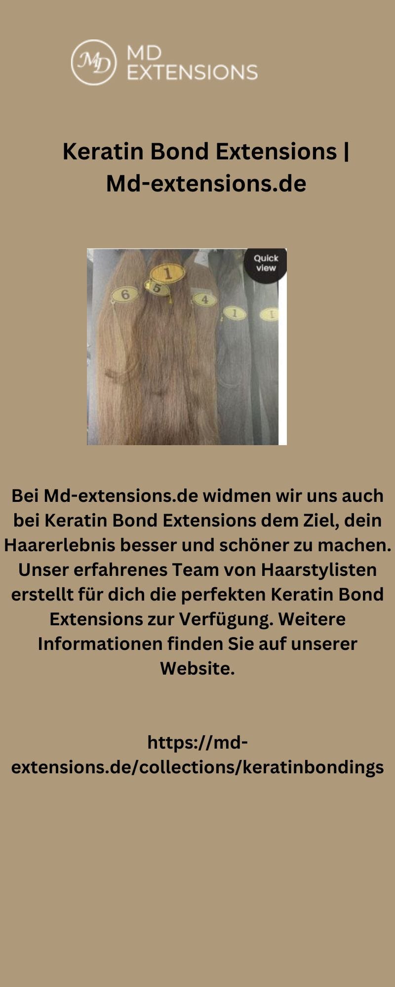 Keratin Bond Extensions Mdextensions.de mdextensions Medium