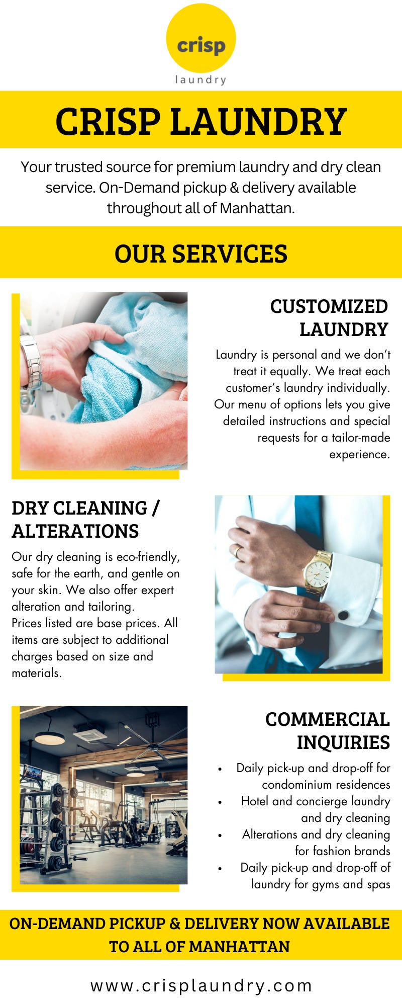 Laundry & Dry Clean Service near Me Manhattan NYC | Crisp Laundry - Crisp  Laundry - Medium