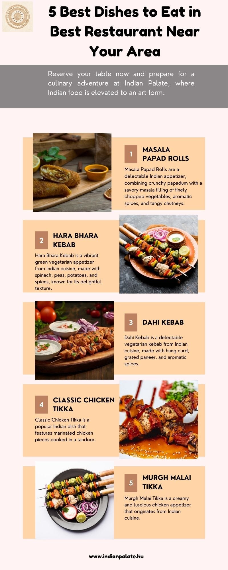 Best Restaurant in Budapest, Hungary: Indian Palate