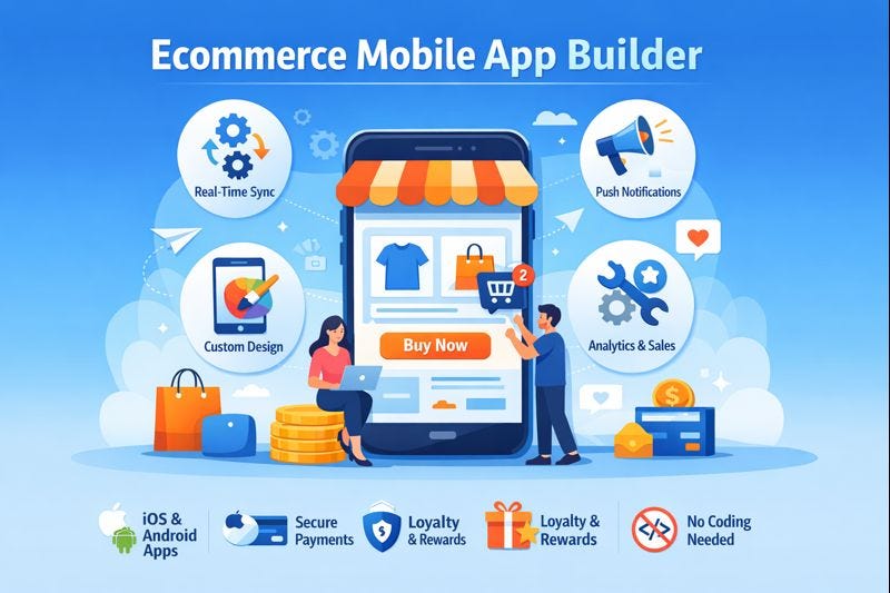 Ecommerce Mobile App Builder: Boost Your Online Store in 2026