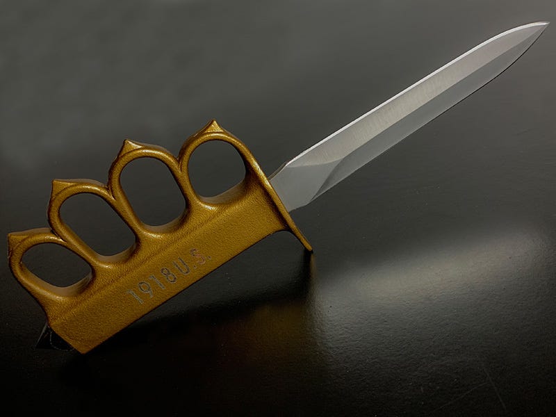 The Emergence Of The Brass Knuckle Knife | by Jairus Nadab | Medium