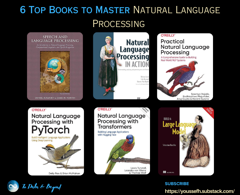 6 Top Books to Master Natural Language Processing (NLP) | by Youssef ...