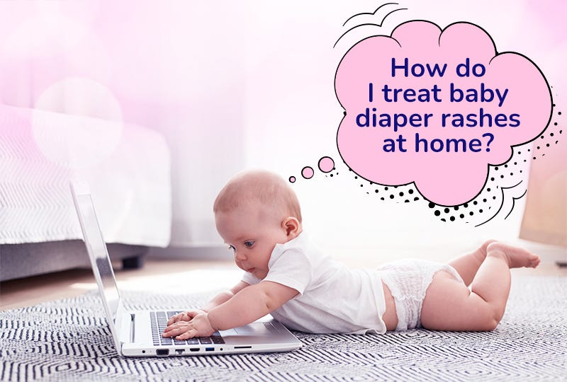 How do I treat baby diaper rashes at home? by Rustomp Medium