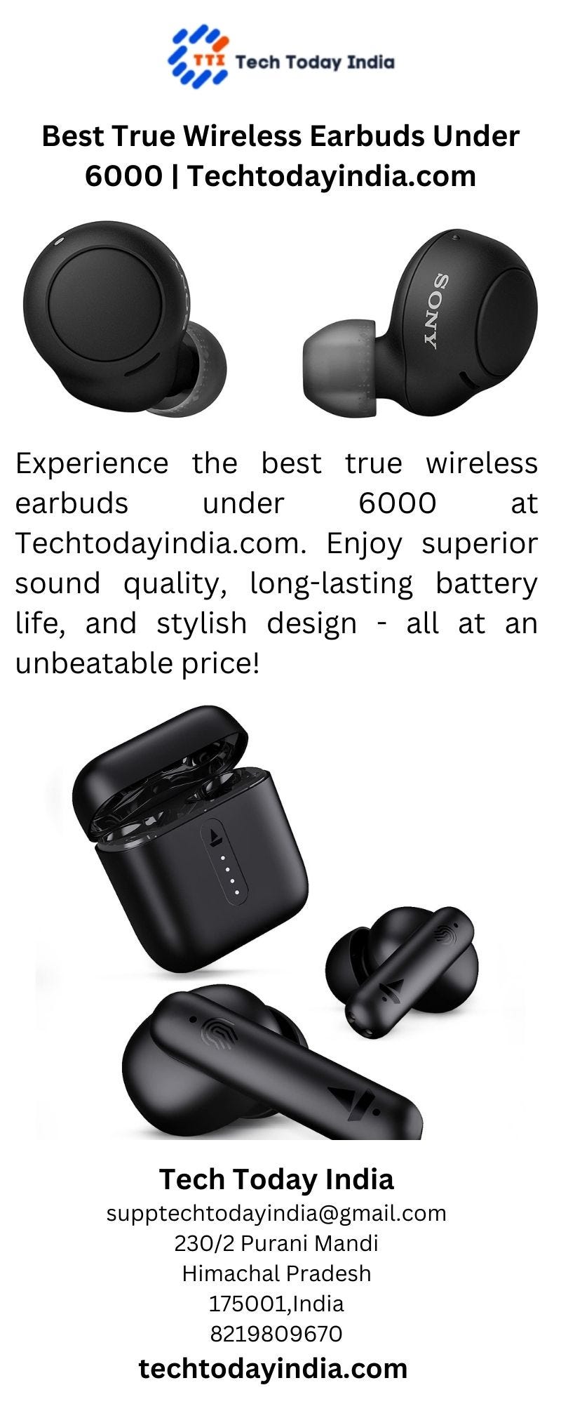 Best True Wireless Earbuds Under 6000 Tech Today