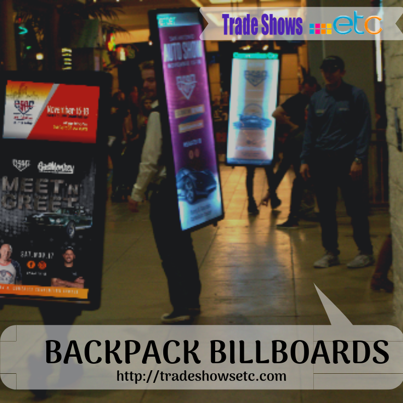 Backpack Billboards. Our Backpack Billboards are all… by