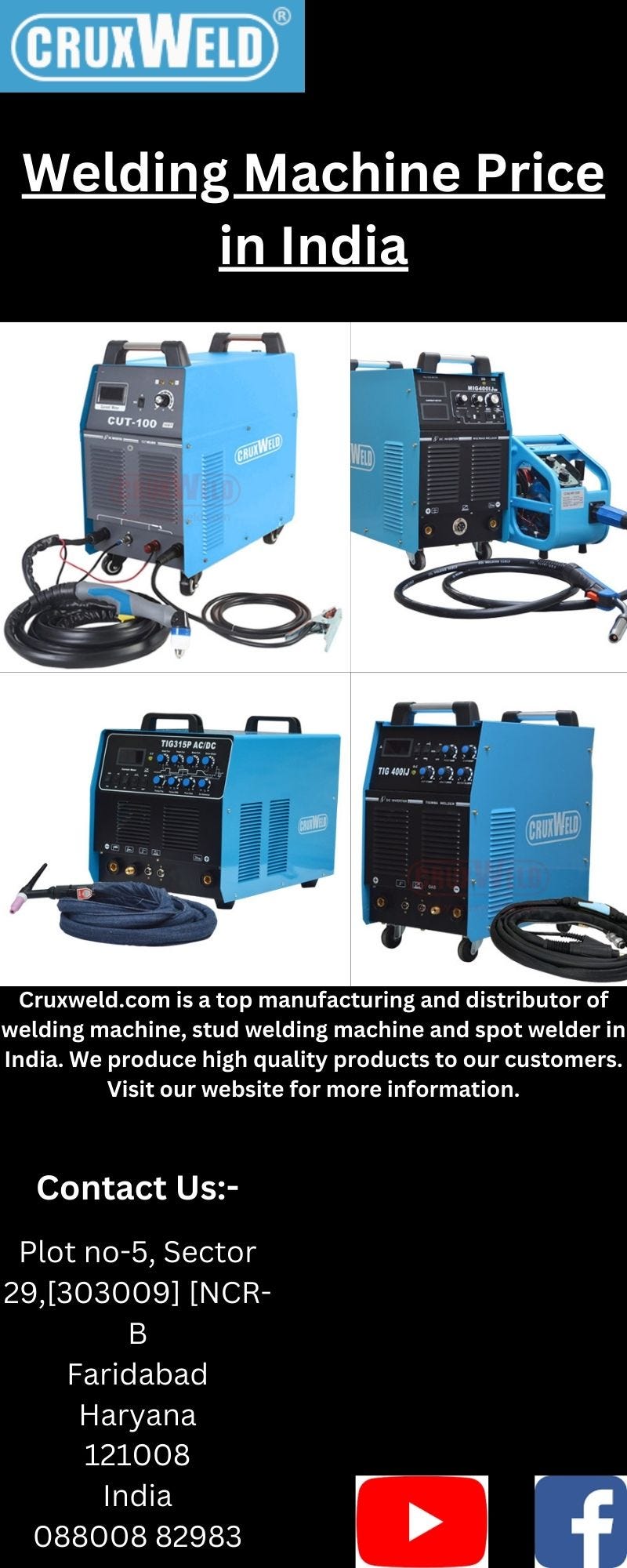 Welding Machine Price in India Cruxweld Medium