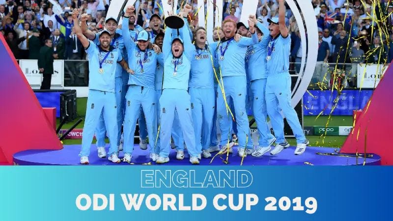 Cricket Recap: The 2019 Cricket World Cup victory by England | by