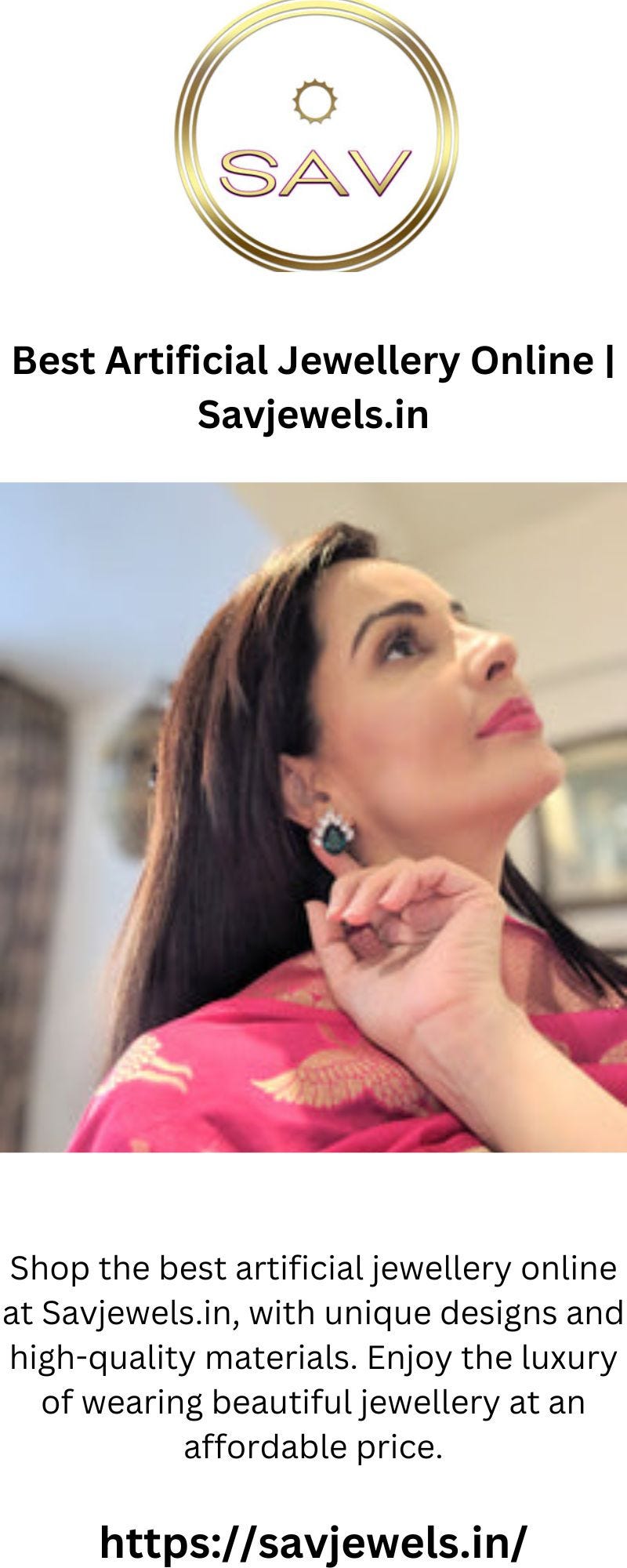 Best Artificial Jewellery Online Savjewels.in Jewelssav Medium