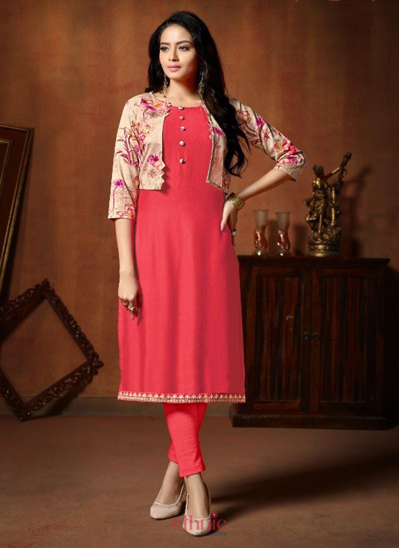 Top 10 Kurtis With Jacket For Ladies | by Priyadigi | Medium