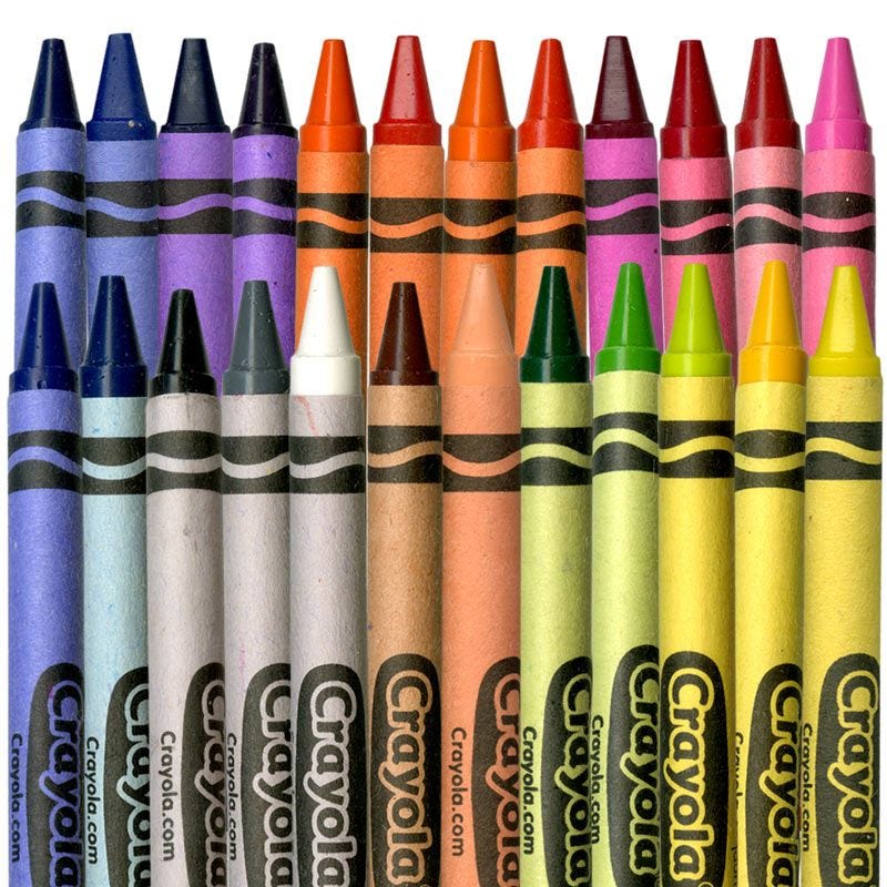 ALONE x CRAYOLA crayon set