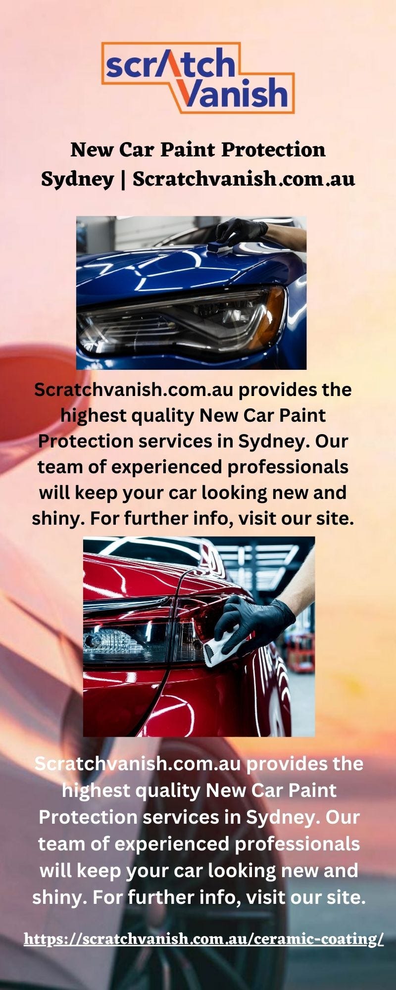 New Car Paint Protection Sydney Scratch Vanish