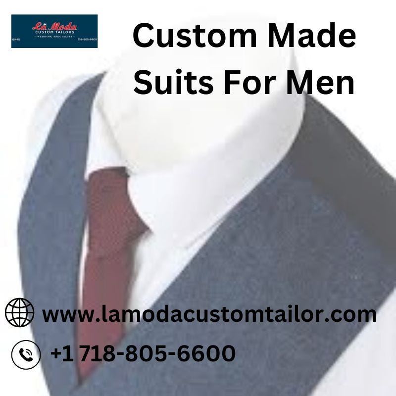 Crafting Distinct Elegance The Allure of CustomMade Suits for Men