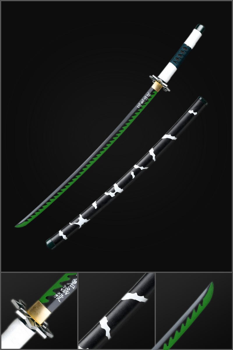GREEN KATANA SWORD. GREEN KATANA SWORD | by APLUS | Medium