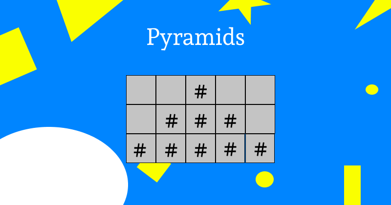 How I solved the pyramid algorithm in JavaScript | by Dave Hough | Medium