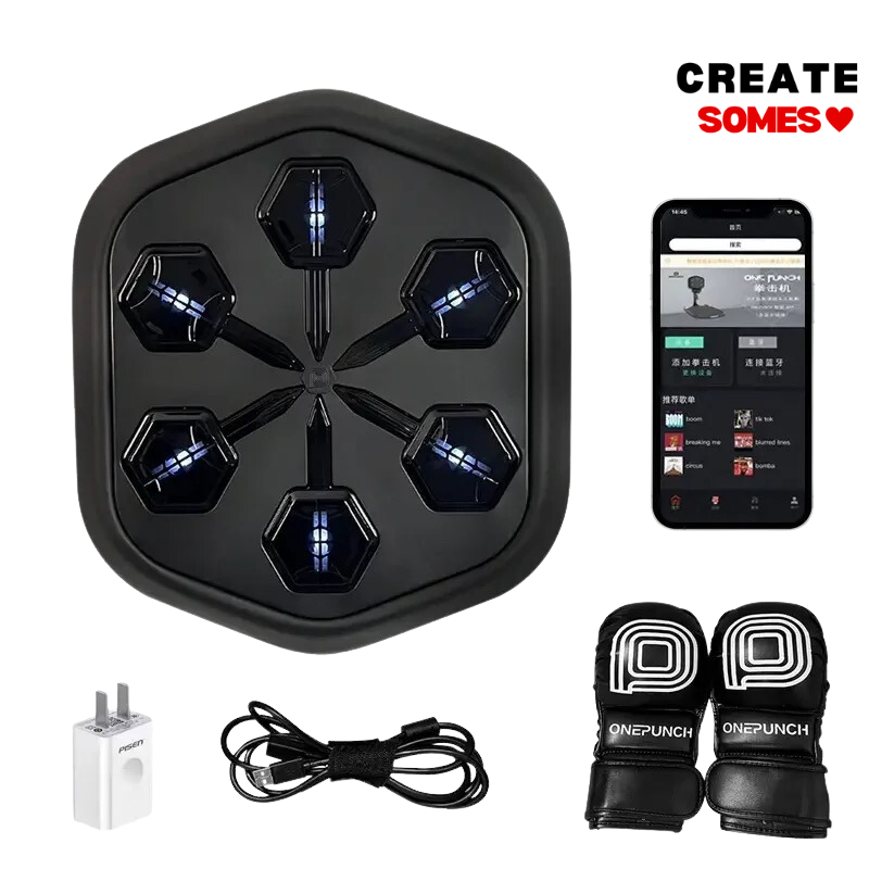 One-Punch™ Smart Music Boxing Machine Review By Createsomes