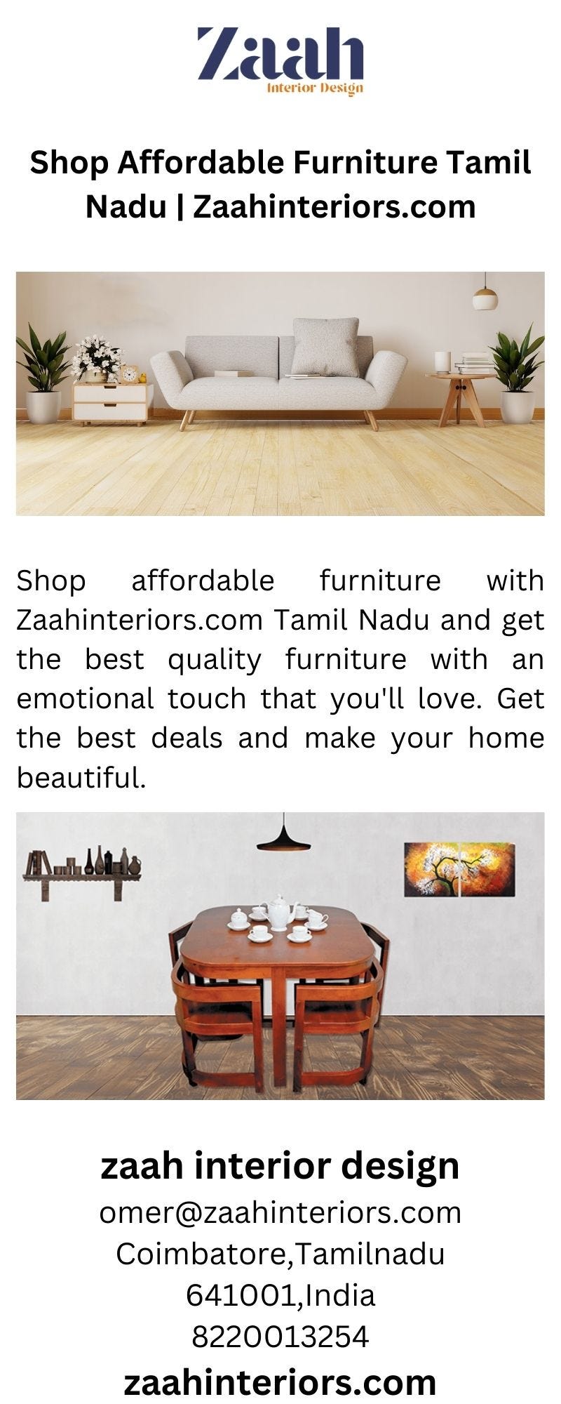 Shop Affordable Furniture Tamil Nadu
