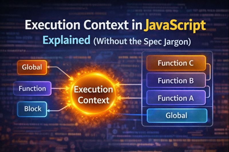 Execution Context in JavaScript Explained (Without the Spec Jargon ...