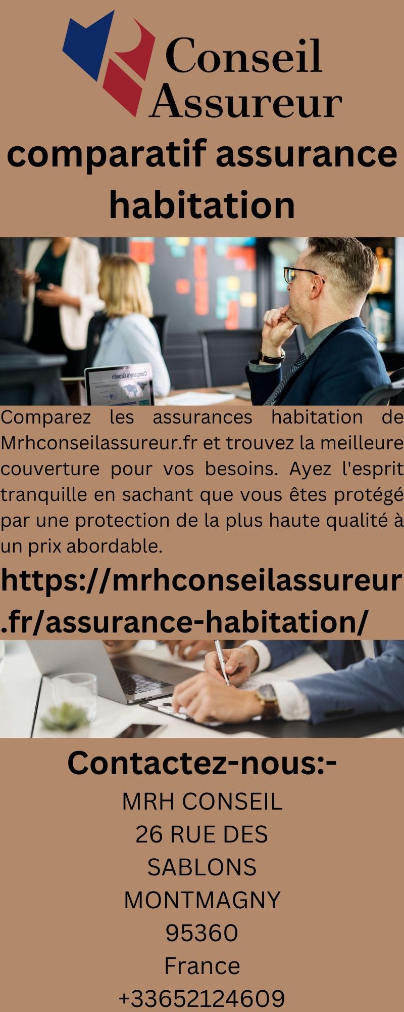comparatif assurance habitation MRH Conseil Medium