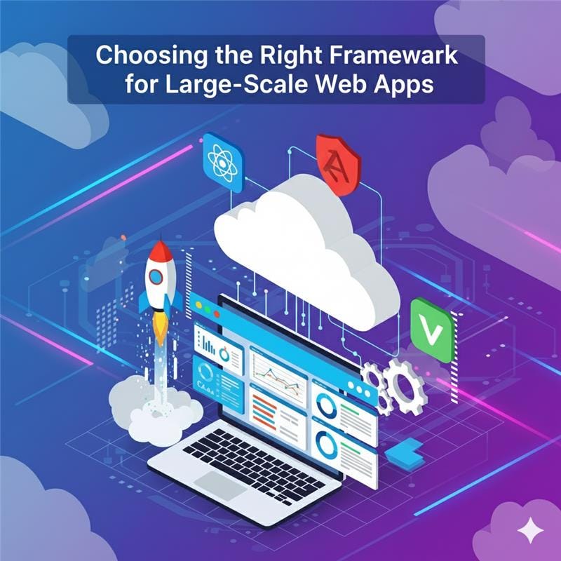 Choosing the Right Frontend Framework for Large-Scale Web Apps