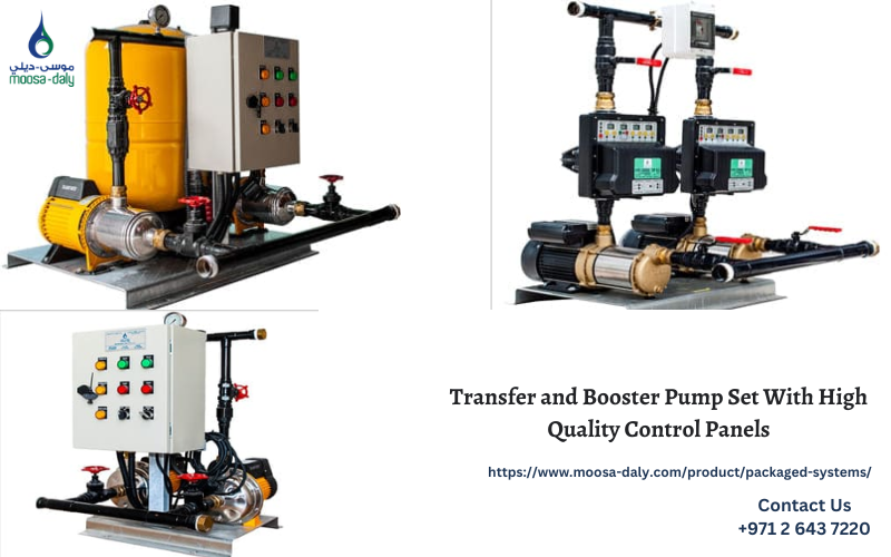 Transfer and Booster Pump Set With High Quality Control Panels - Jeanjane -  Medium