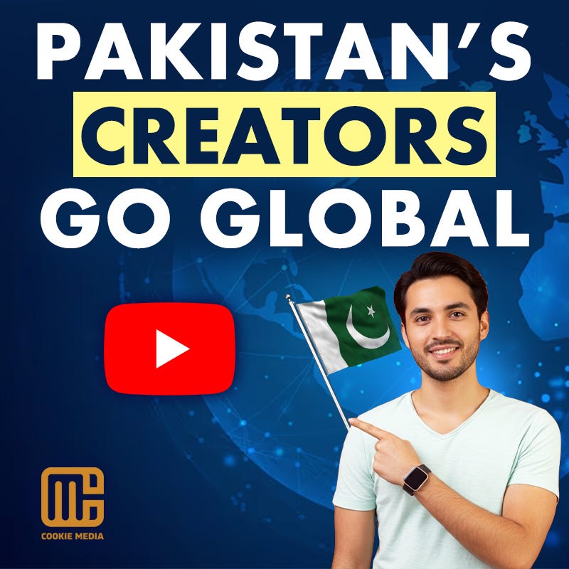 Pakistan’s Creator Economy Is Going Global And Cookie Media Is Proud to Be Part of the Journey