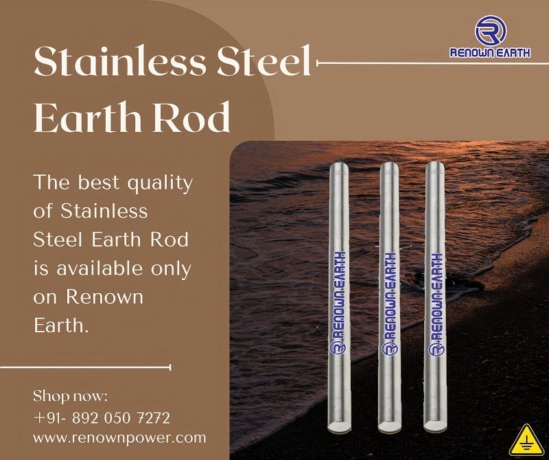 How do we select the fine quality stainless steel earth rod? by