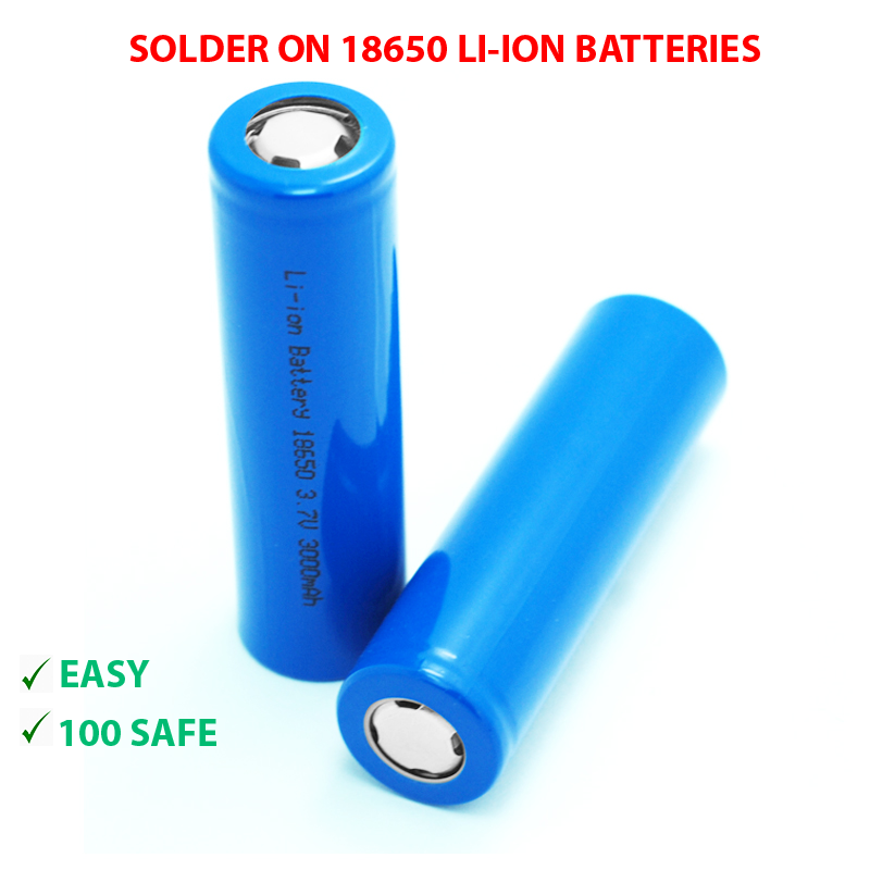 How To Solder 18650 Lithium Ion Battery?, by Azraf Barno