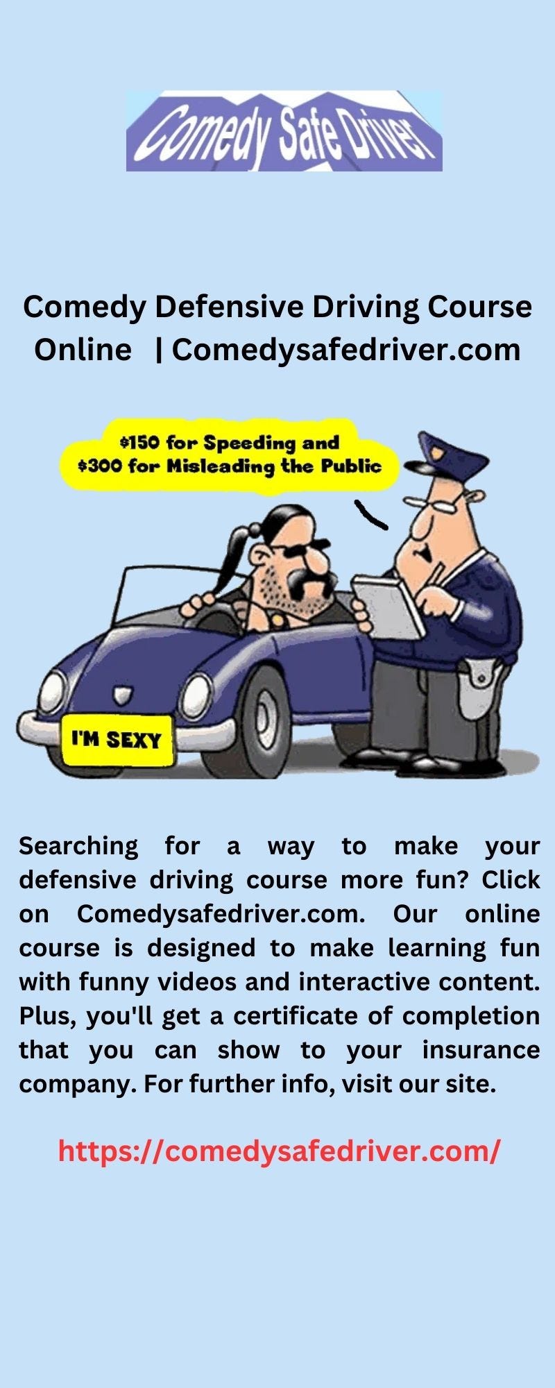 Comedy Defensive Driving Course Online Comedysafedriver com comedy Comedy Defensive Driving Course Online Comedysafedriver com comedy