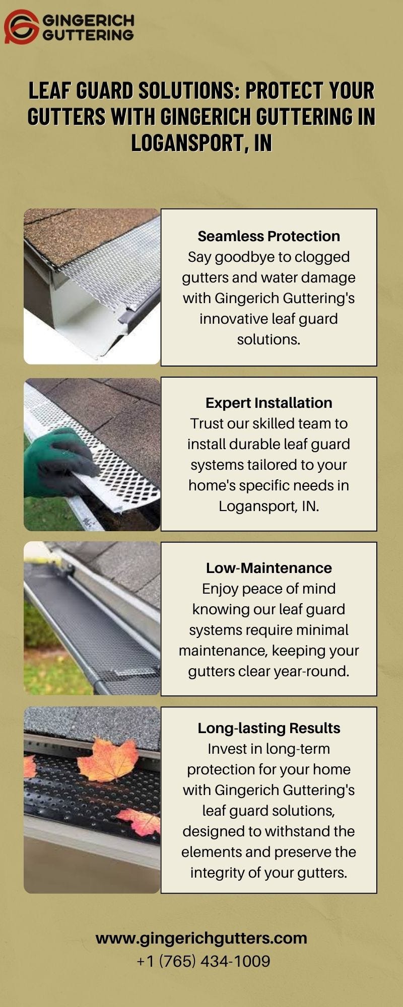 Leaf Guard Solutions Protect Your Gutters with Gingerich Guttering in