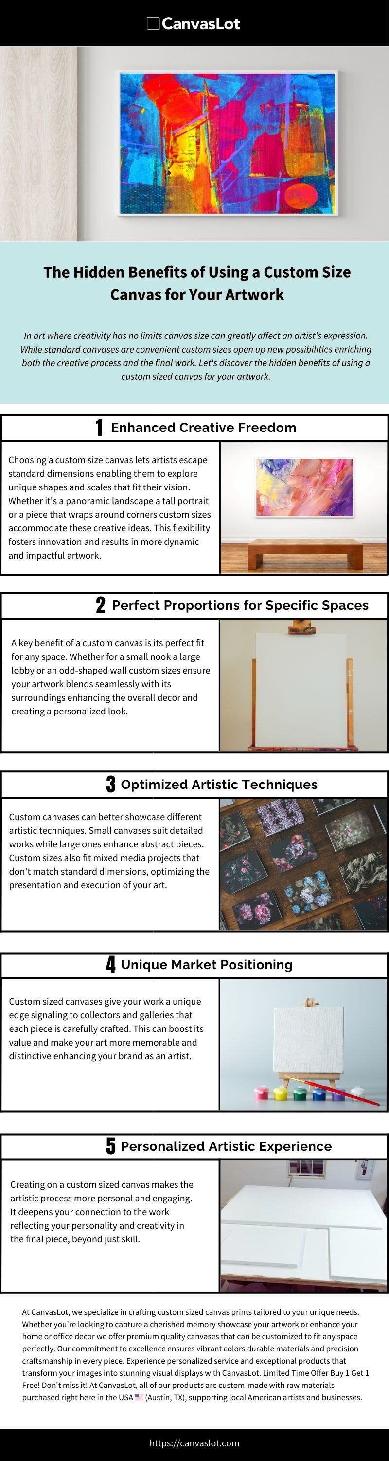 The Hidden Benefits of Using a Custom Size Canvas for Your Artwork | by