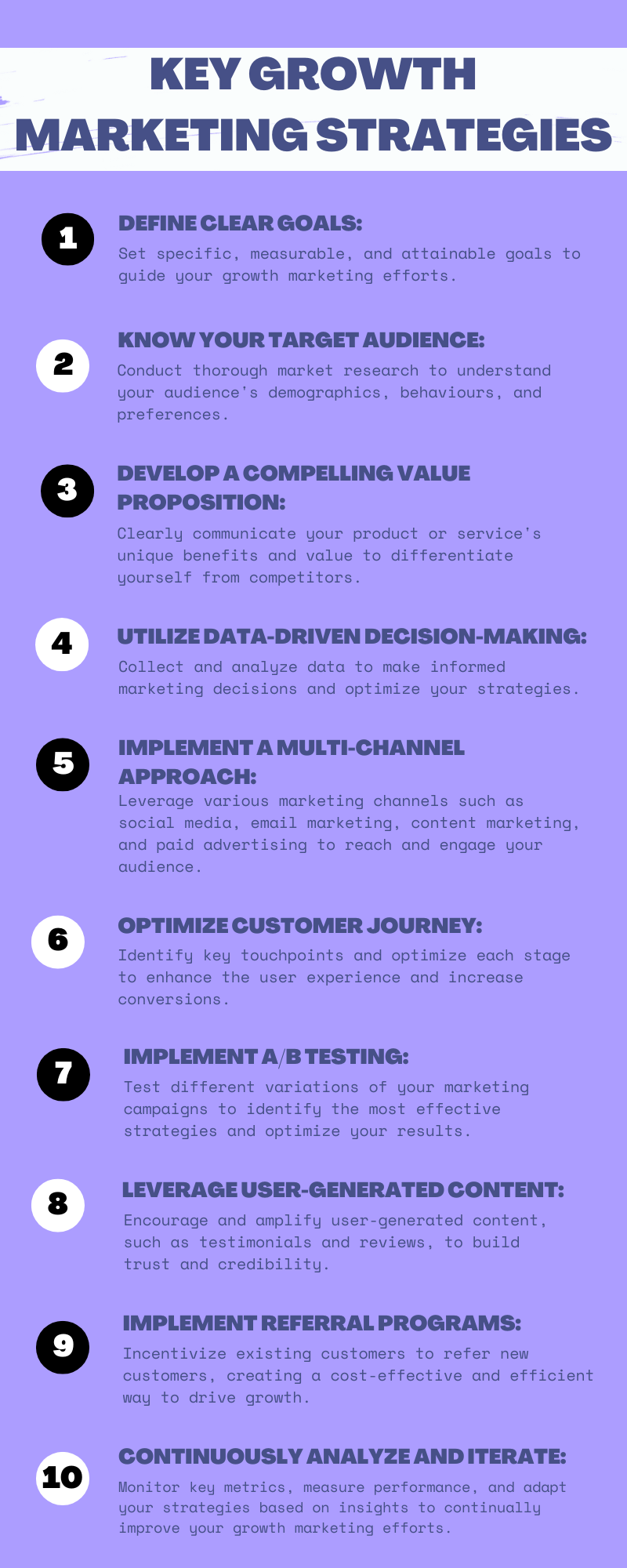 Key Growth Marketing Strategies - Chetana HP - Medium