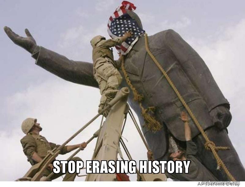 Learning from the past is not erasing history! by John E. Price Medium