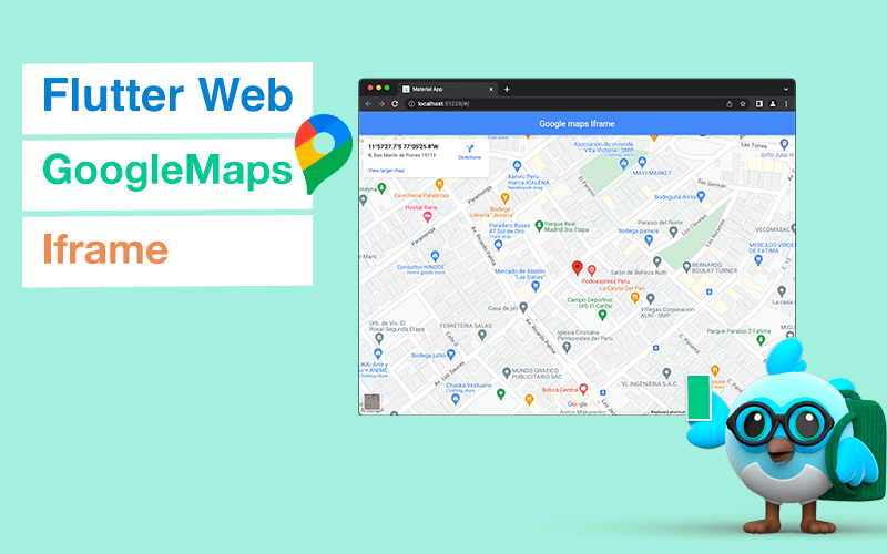 Flutter Web GoogleMaps Iframe No api Key | by edwin macalopú diaz | Medium