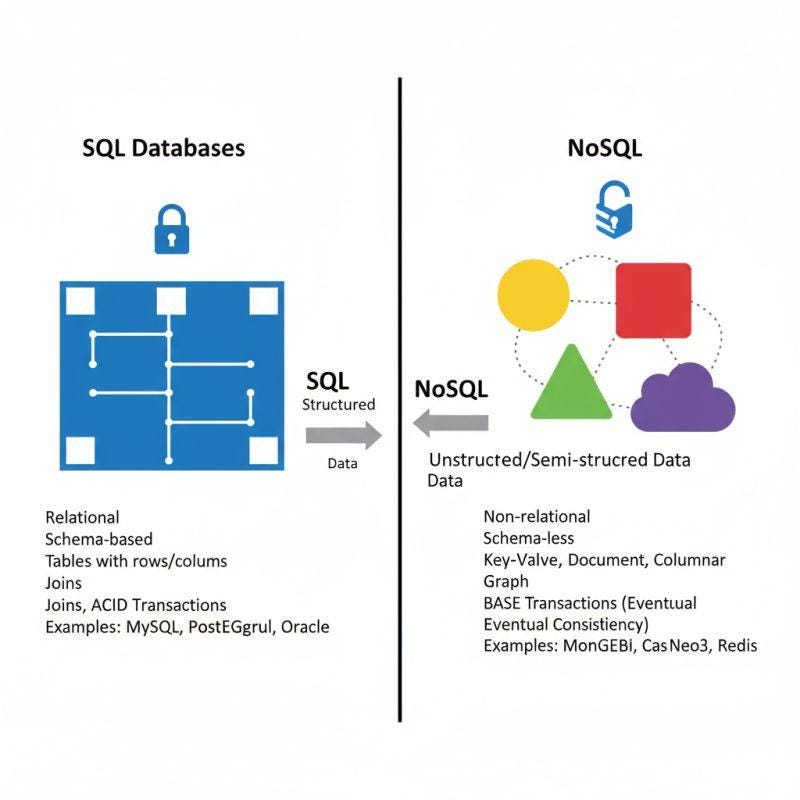 When to Use SQL vs NoSQL Databases — with Real-World Examples | by Abu ...