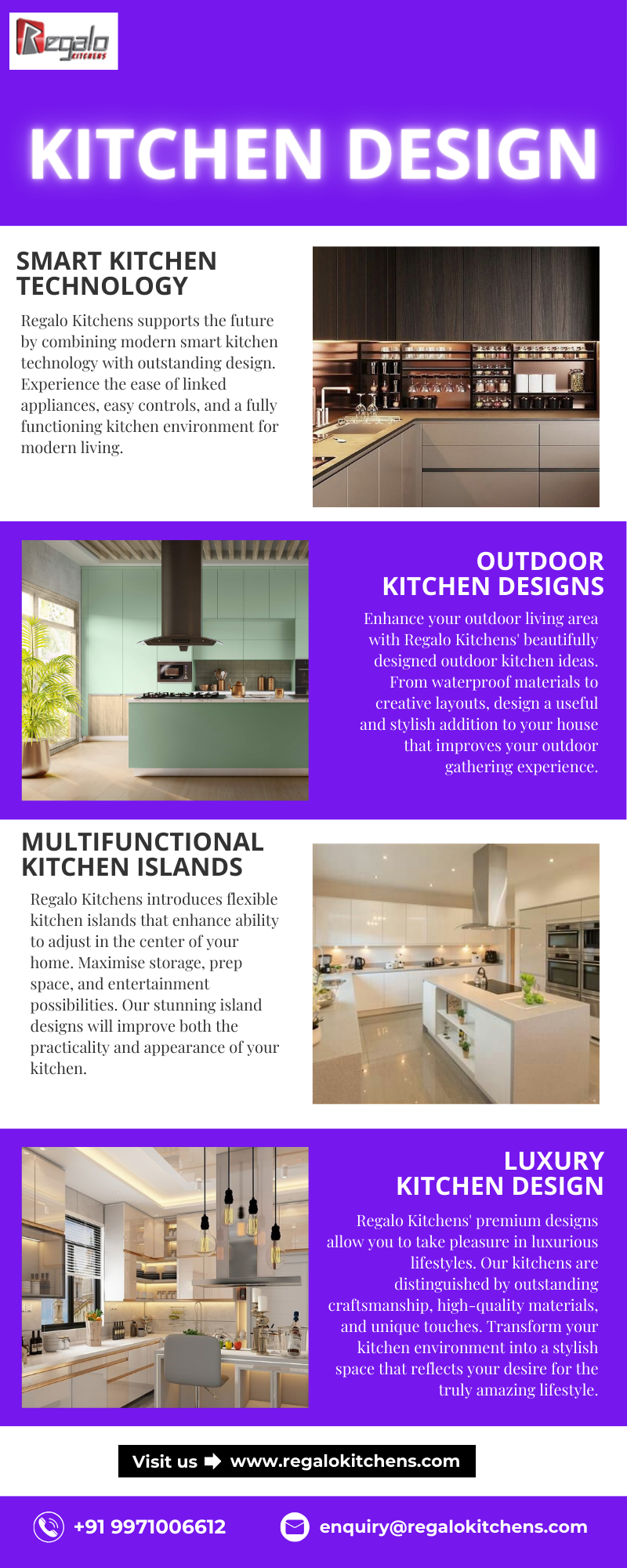 Kitchen Design - Regalo Kitchens - Medium