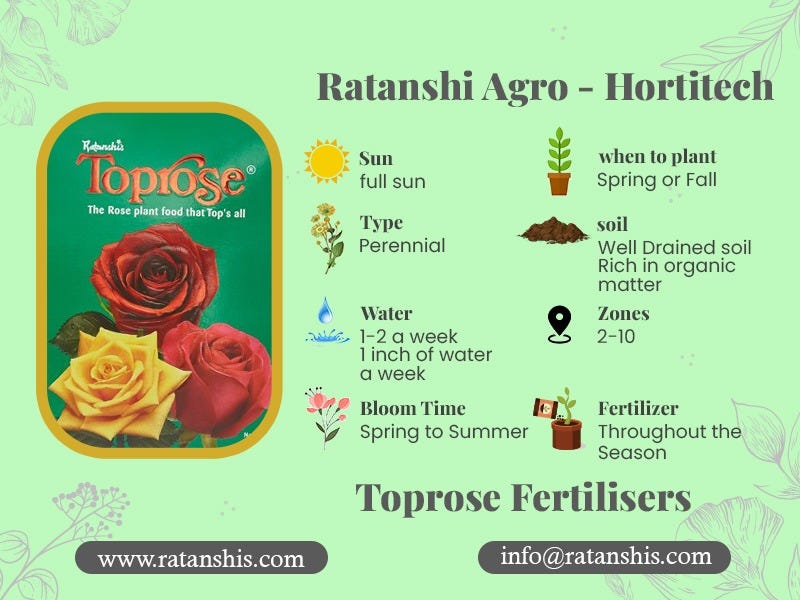 Top Rose Fertiliser Online in India Ratanshis Medium