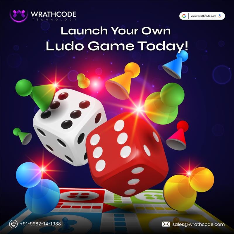 🎲 Launch Your Own Ludo Game with Wrathcode Technology — Here’s How You Can Rule the Digital Board!